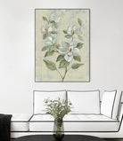 Sage Magnolia by Silvia Vassileva on GIANT ART - florals florals
