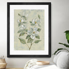 Sage Magnolia by Silvia Vassileva on GIANT ART - florals florals