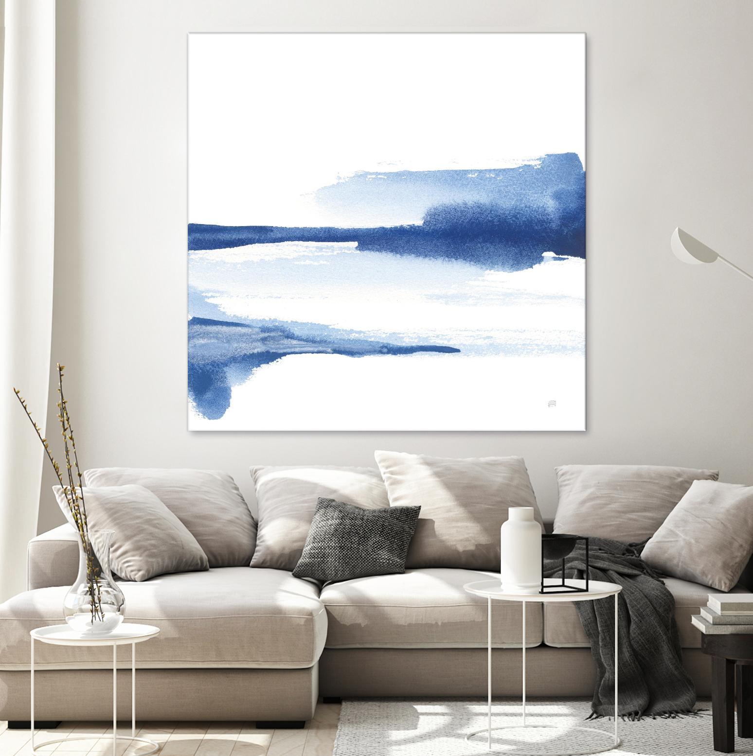 Classic Blue II by Chris Paschke on GIANT ART - abstract abstract