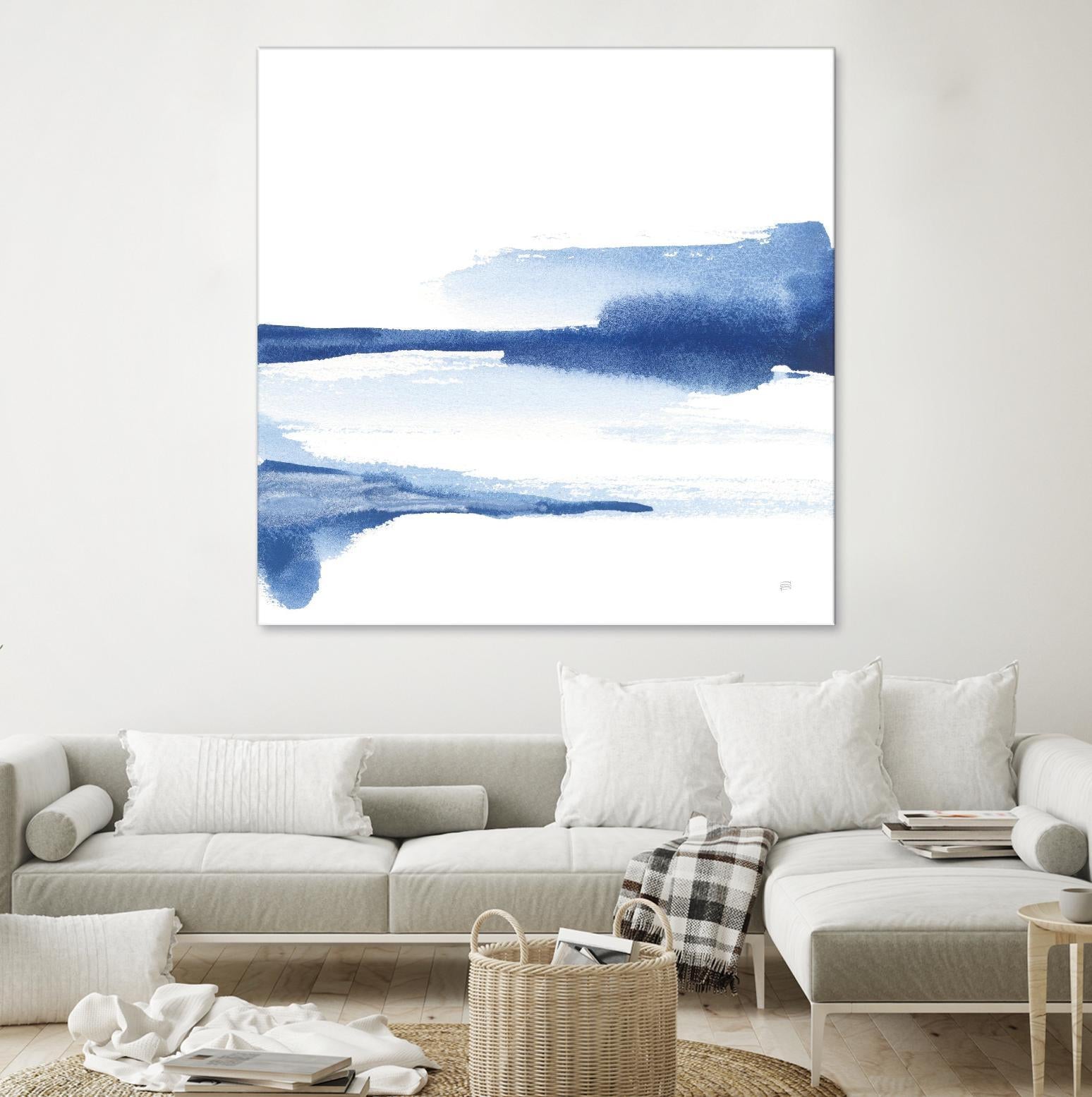 Classic Blue II by Chris Paschke on GIANT ART - abstract abstract