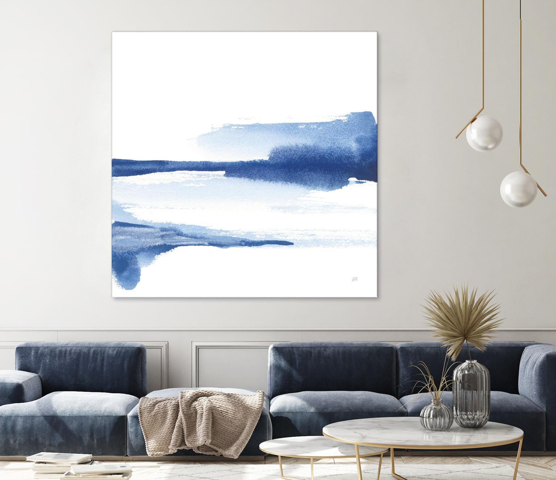 Classic Blue II by Chris Paschke on GIANT ART - abstract abstract