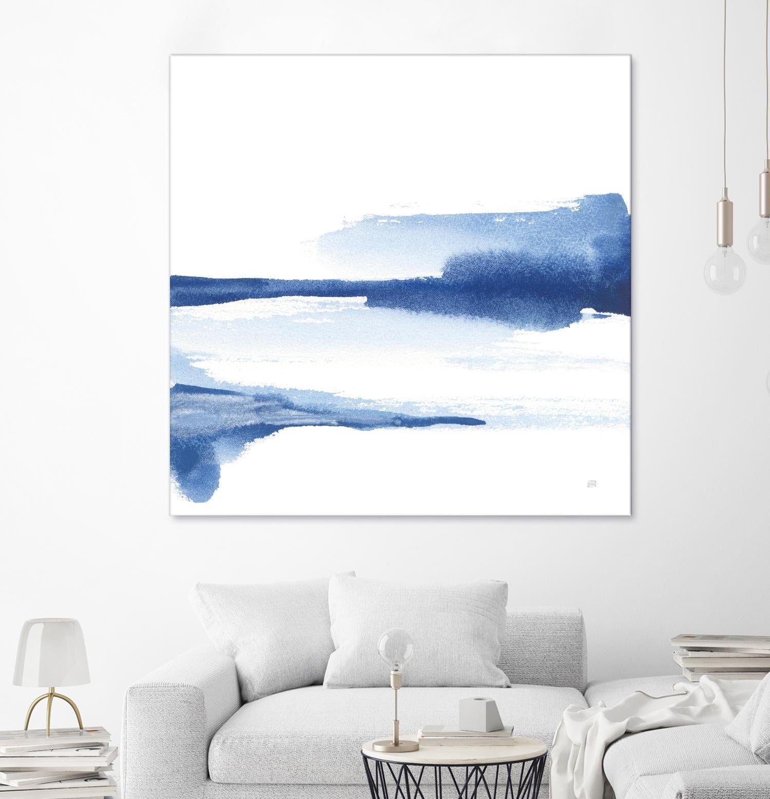 Classic Blue II by Chris Paschke on GIANT ART - abstract abstract