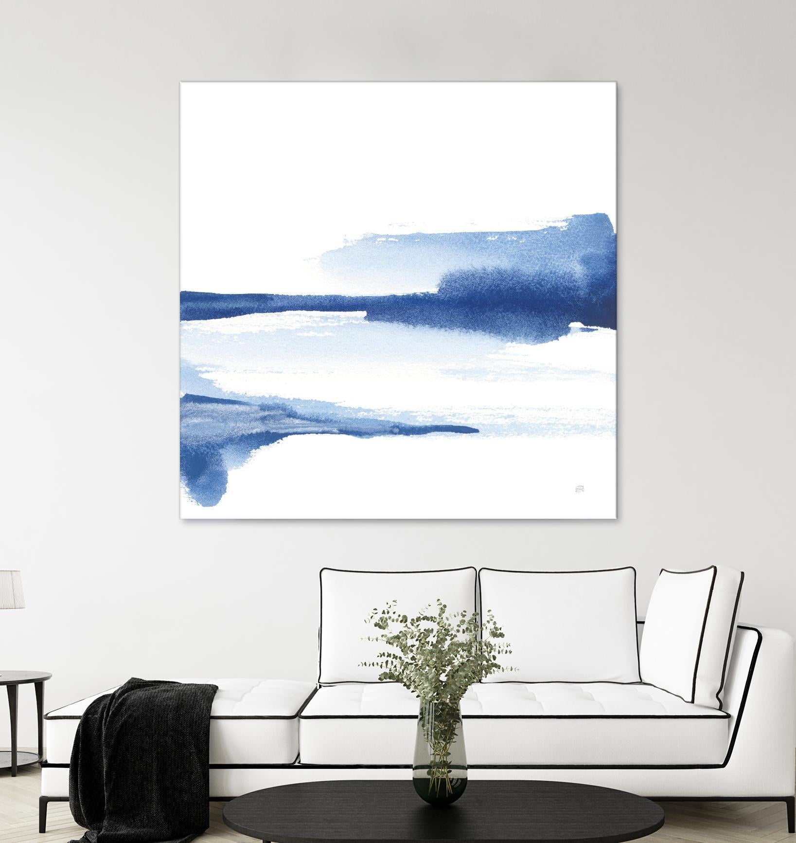 Classic Blue II by Chris Paschke on GIANT ART - abstract abstract