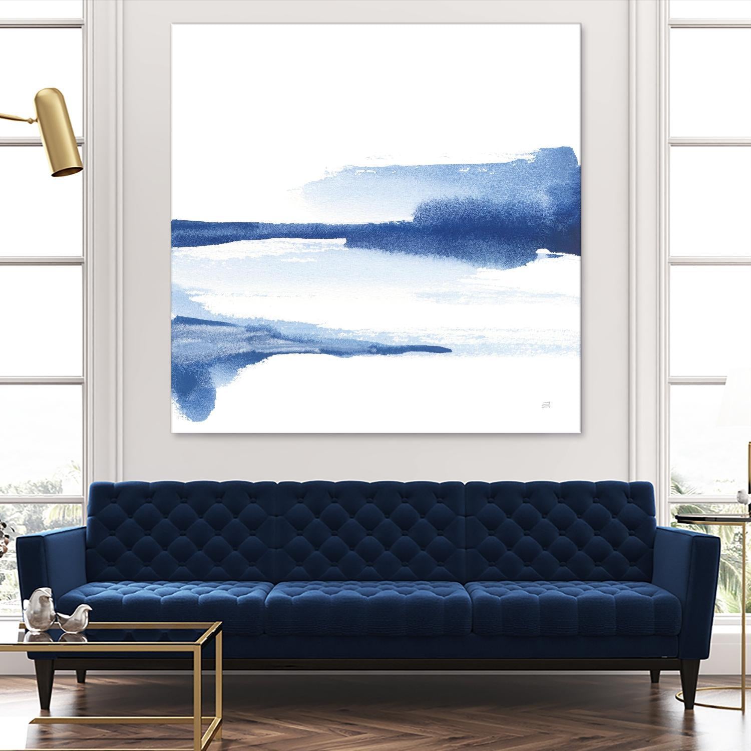 Classic Blue II by Chris Paschke on GIANT ART - abstract abstract