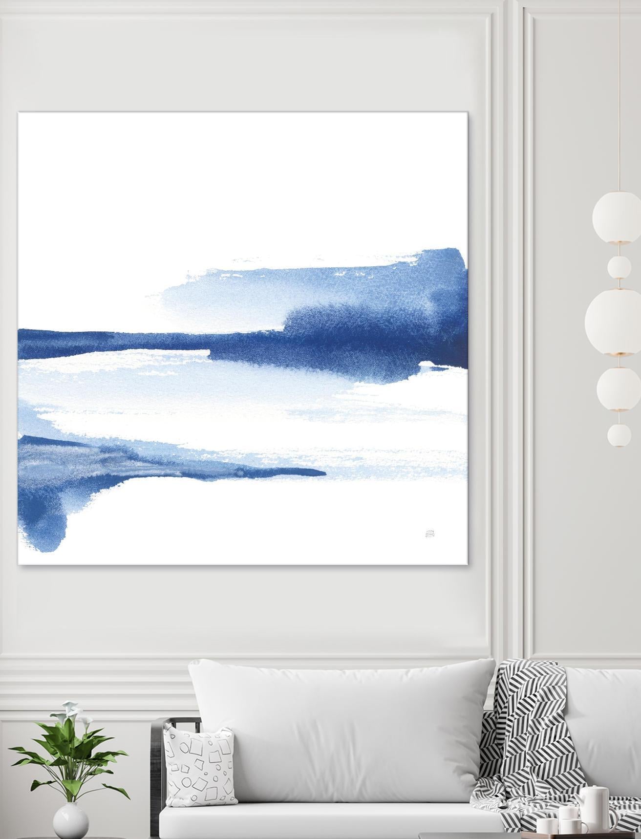 Classic Blue II by Chris Paschke on GIANT ART - abstract abstract