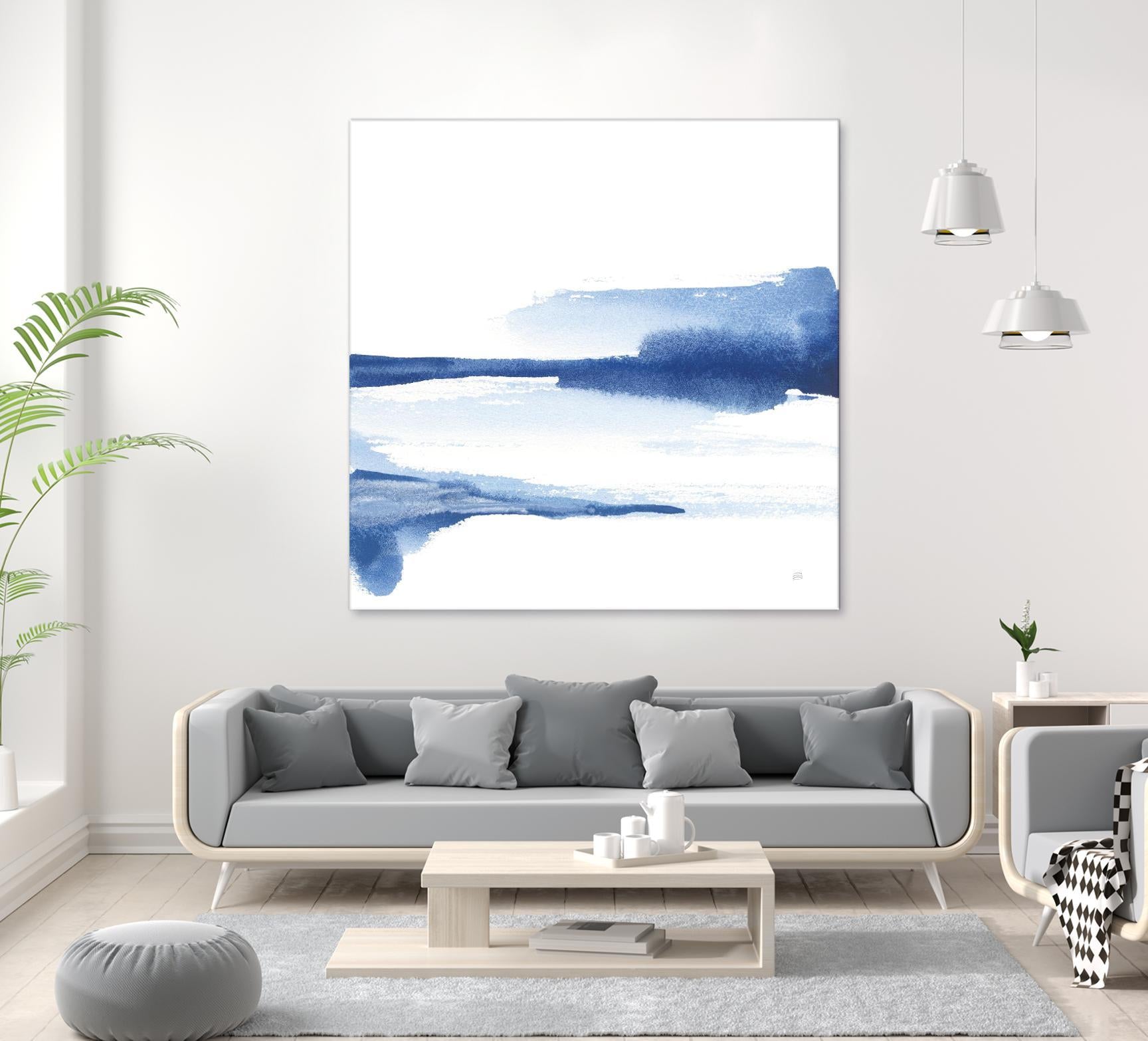 Classic Blue II by Chris Paschke on GIANT ART - abstract abstract