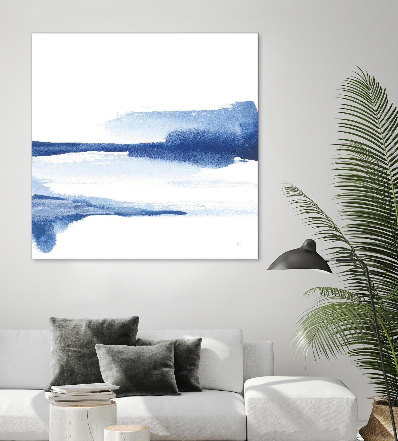 Classic Blue II by Chris Paschke on GIANT ART - abstract abstract