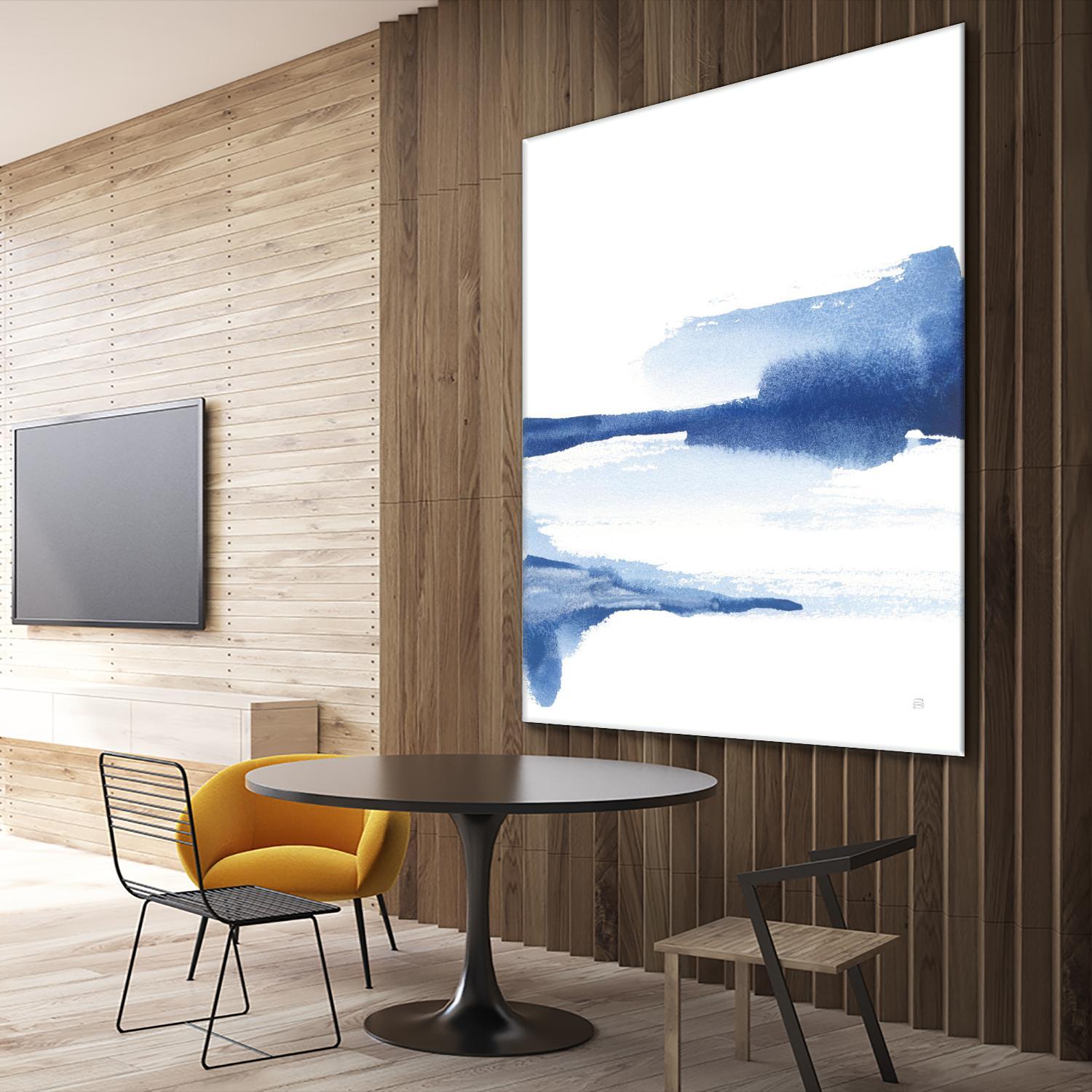 Classic Blue II by Chris Paschke on GIANT ART - abstract abstract