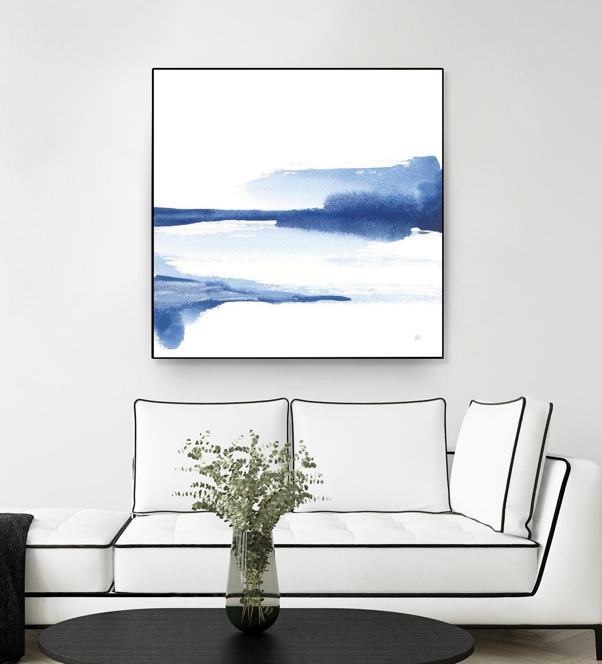 Classic Blue II by Chris Paschke on GIANT ART - abstract abstract