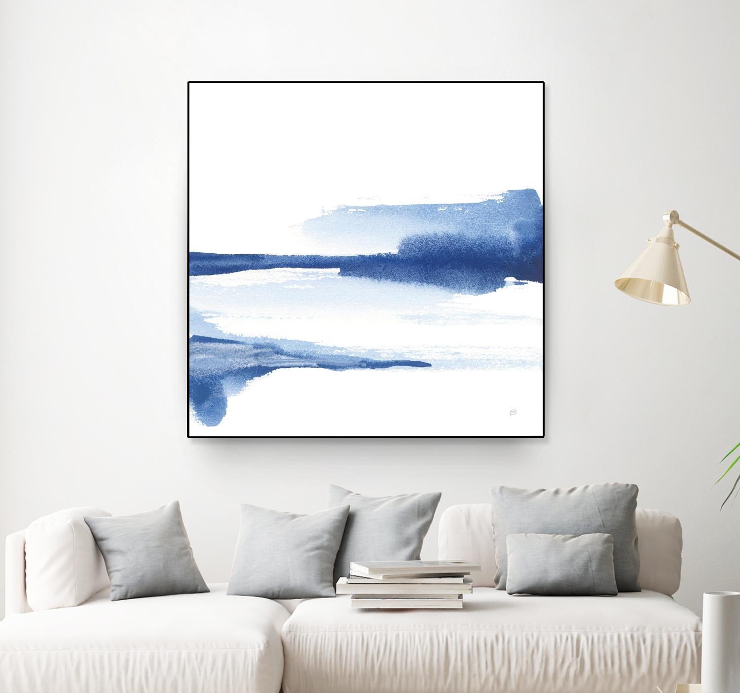 Classic Blue II by Chris Paschke on GIANT ART - abstract abstract