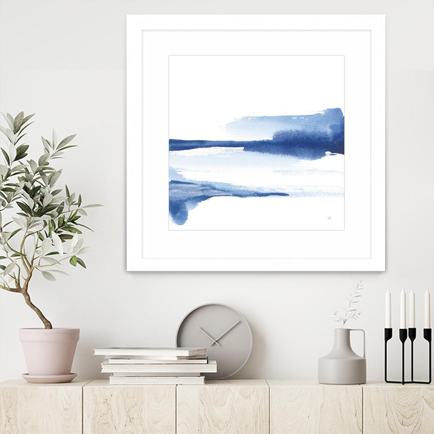 Classic Blue II by Chris Paschke on GIANT ART - abstract abstract