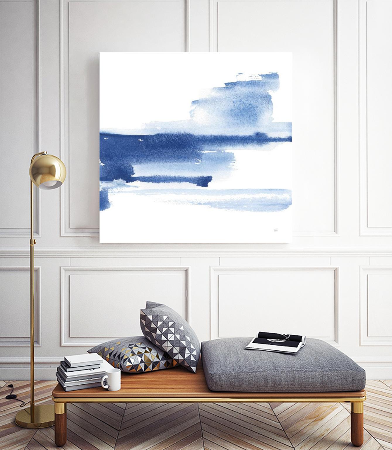 Classic Blue III by Chris Paschke on GIANT ART - abstract abstract