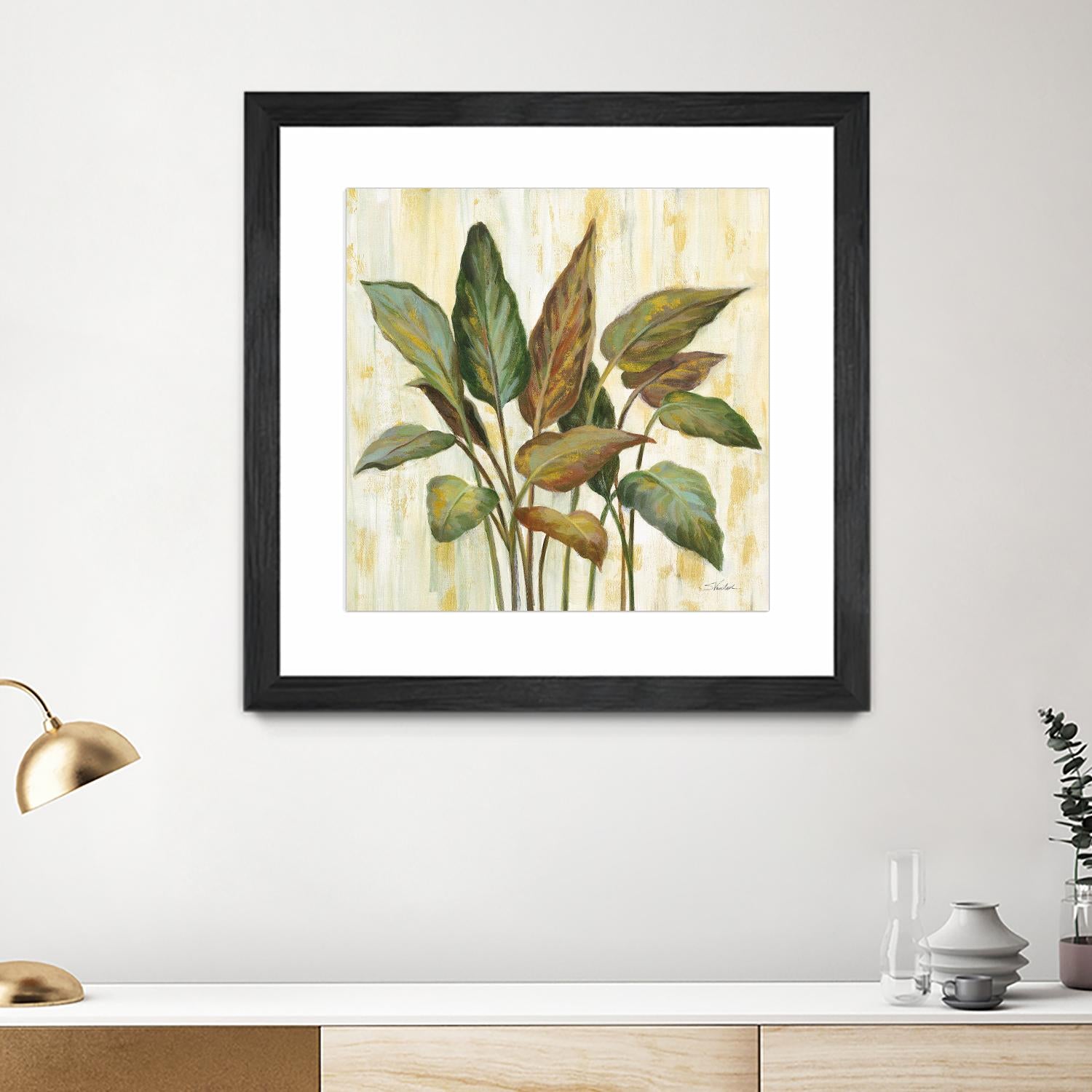 Fall Greenhouse Leaves by Silvia Vassileva on GIANT ART - botanical autumn