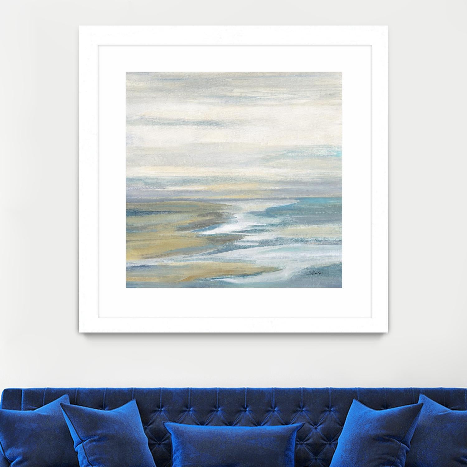 Morning Sea Light by Silvia Vassileva on GIANT ART - abstract abstract