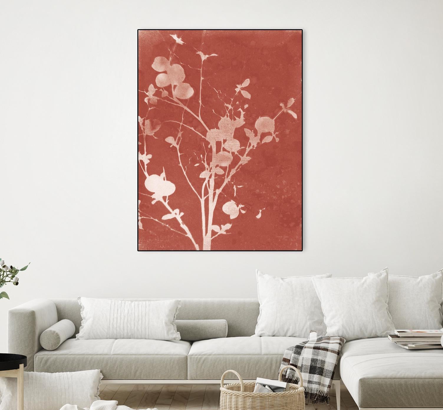 Enchanted Fall Cyanotype VI by Nancy Green on GIANT ART - botanical botanical