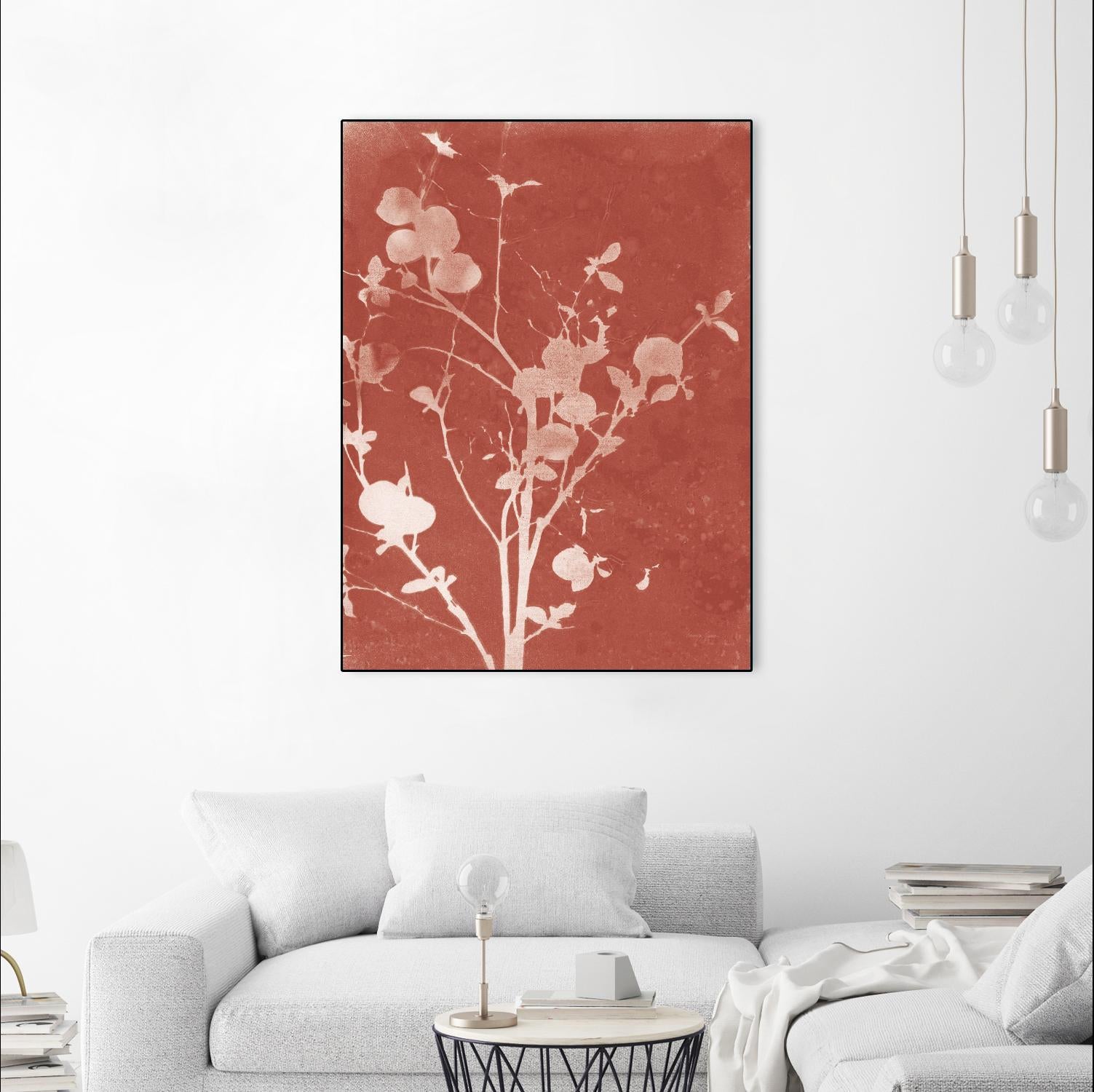 Enchanted Fall Cyanotype VI by Nancy Green on GIANT ART - botanical botanical