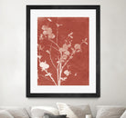 Enchanted Fall Cyanotype VI by Nancy Green on GIANT ART - red flowers red