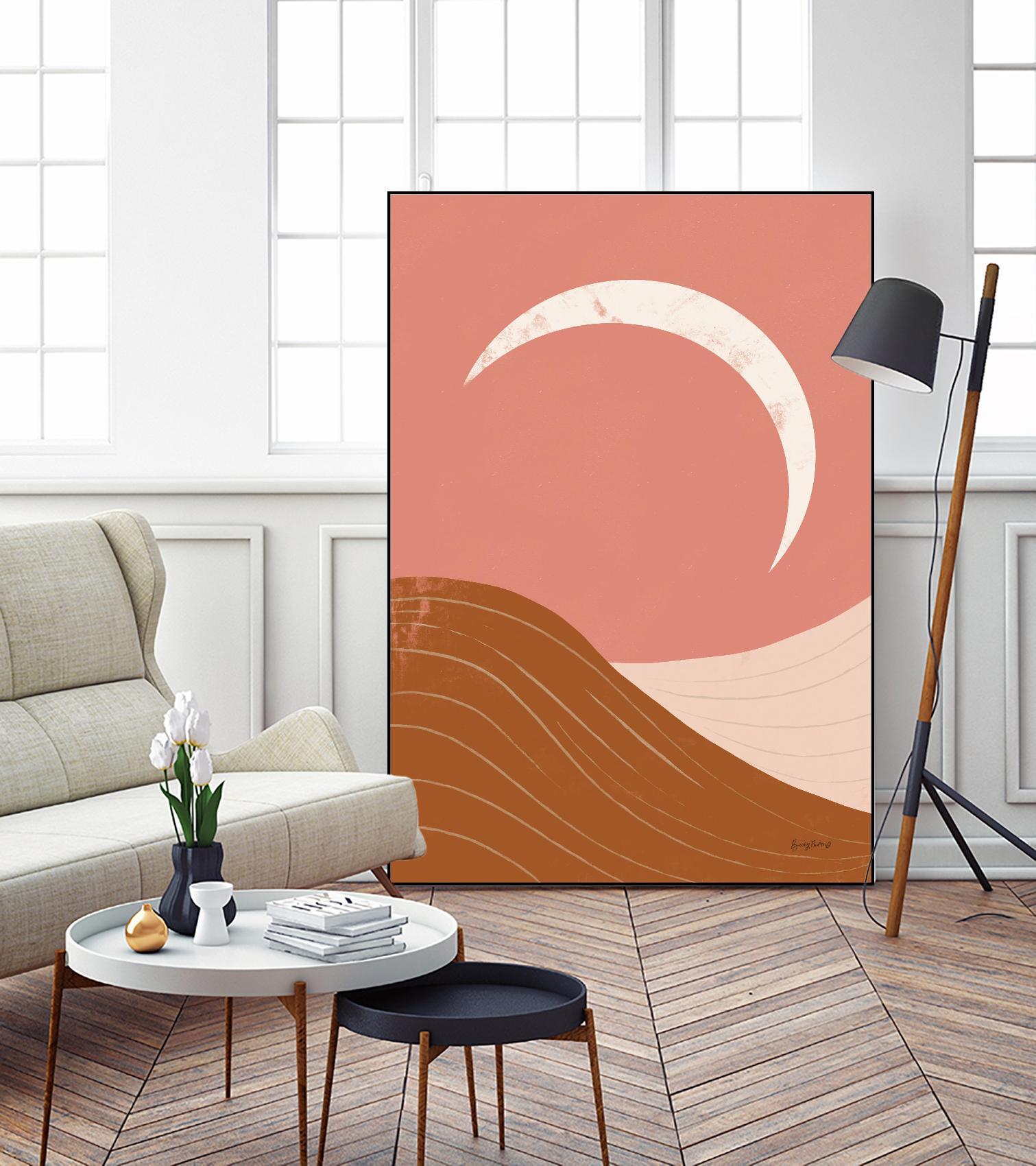 Desert Sunrise II by Becky Thorns on GIANT ART - abstract abstract