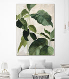 Tropical Study II by Julia Purinton on GIANT ART - beige tropical tropical leaf study