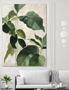 Tropical Study II by Julia Purinton on GIANT ART - beige tropical tropical leaf study