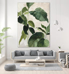 Tropical Study II by Julia Purinton on GIANT ART - beige tropical tropical leaf study