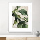 Tropical Study II by Julia Purinton on GIANT ART - beige tropical tropical leaf study