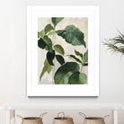 Tropical Study II by Julia Purinton on GIANT ART - beige tropical tropical leaf study