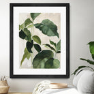 Tropical Study II by Julia Purinton on GIANT ART - beige tropical tropical leaf study