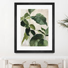 Tropical Study II by Julia Purinton on GIANT ART - beige tropical tropical leaf study