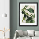 Tropical Study II by Julia Purinton on GIANT ART - beige tropical tropical leaf study
