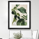 Tropical Study II by Julia Purinton on GIANT ART - beige tropical tropical leaf study
