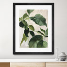 Tropical Study II by Julia Purinton on GIANT ART - beige tropical tropical leaf study