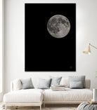 Moon Detail I by Nathan Larson on GIANT ART - astronomy & celestial astronomy
