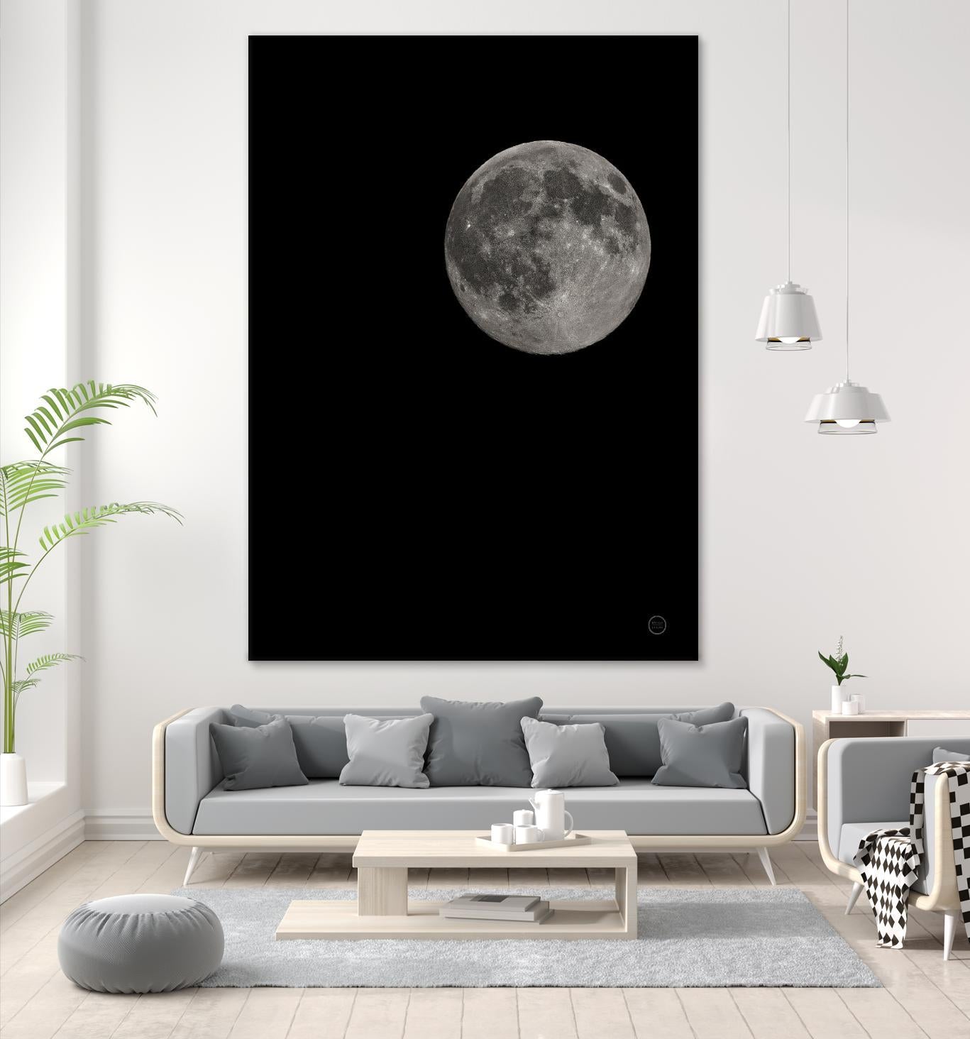 Moon Detail I by Nathan Larson on GIANT ART - astronomy & celestial astronomy