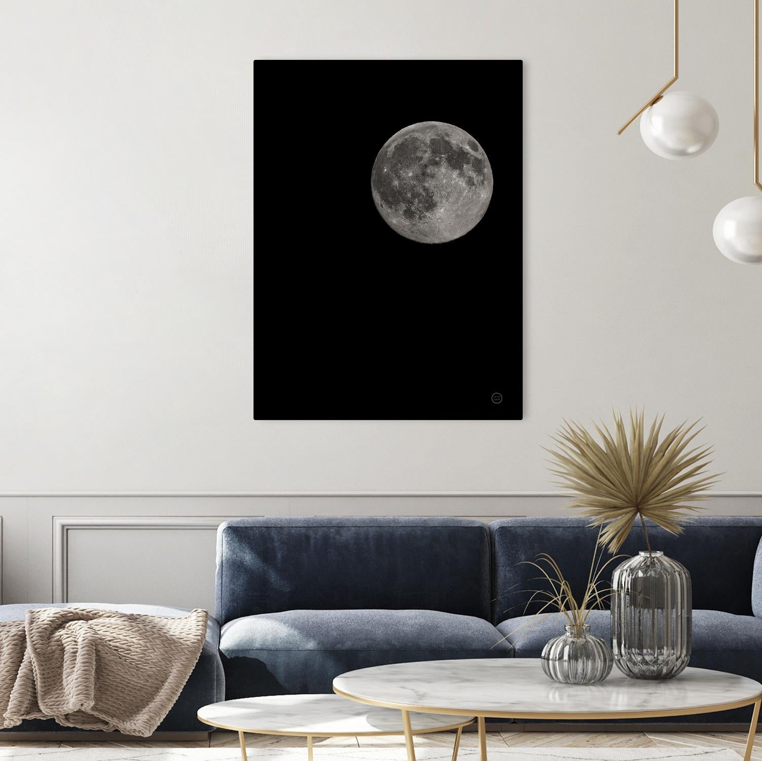 Moon Detail I by Nathan Larson on GIANT ART - astronomy & celestial astronomy