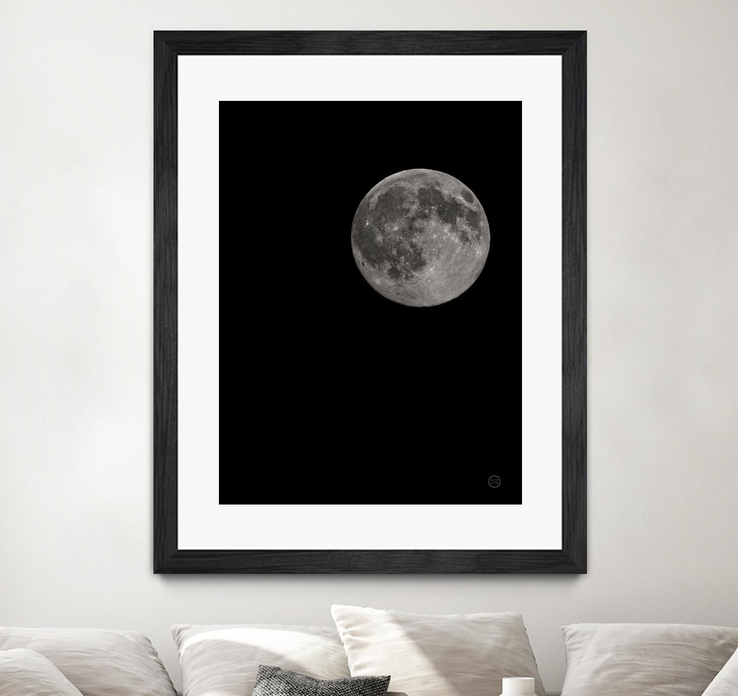 Moon Detail I by Nathan Larson on GIANT ART - astronomy & celestial astronomy