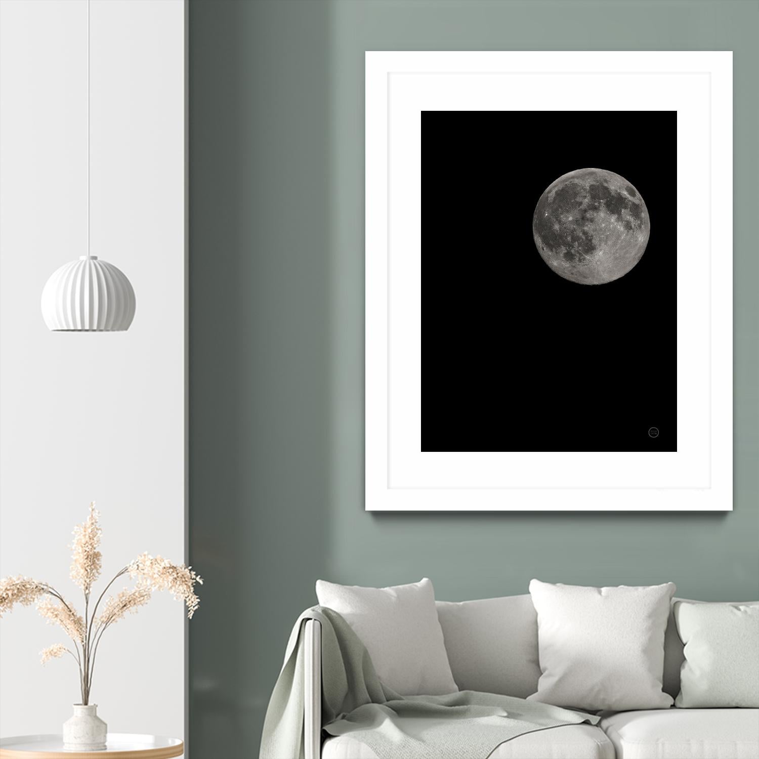 Moon Detail I by Nathan Larson on GIANT ART - astronomy & celestial astronomy