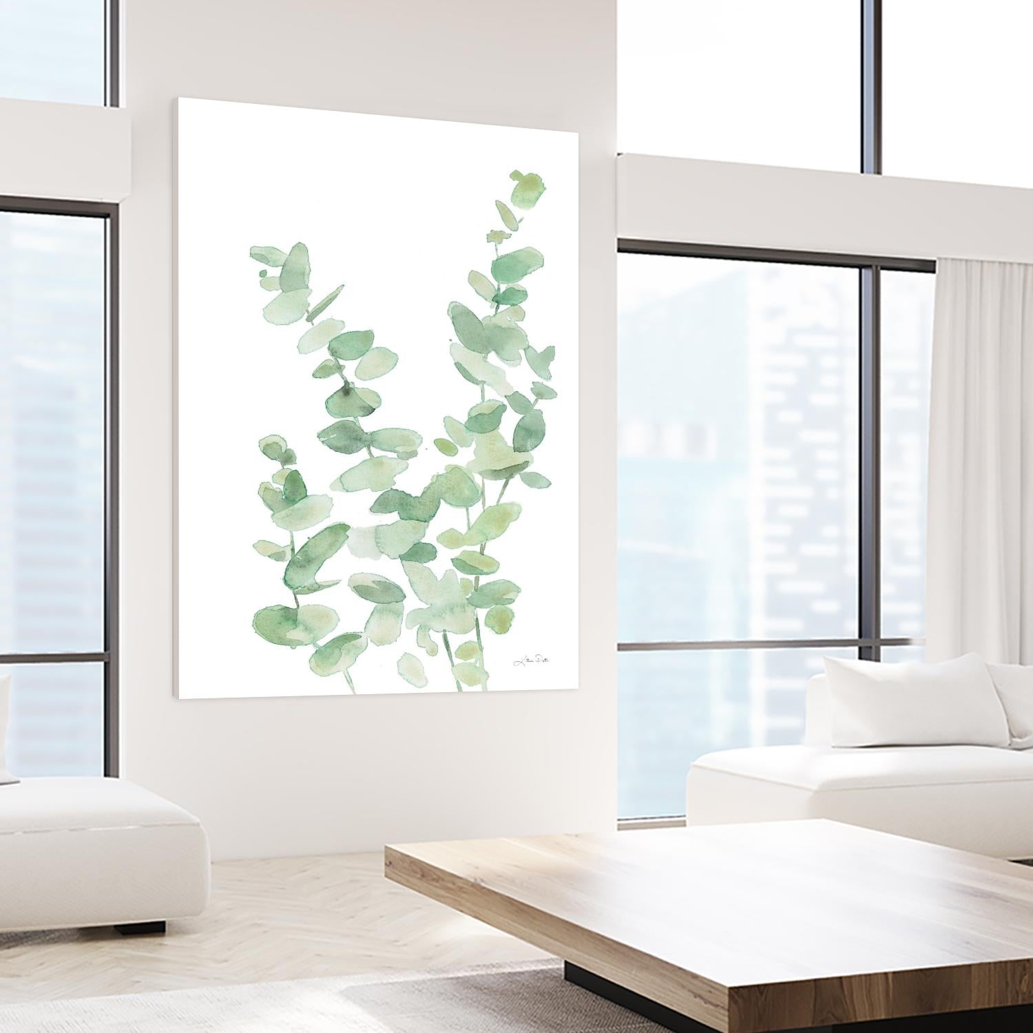 Eucalyptus II by Katrina Pete on GIANT ART - plants & trees eucalyptus