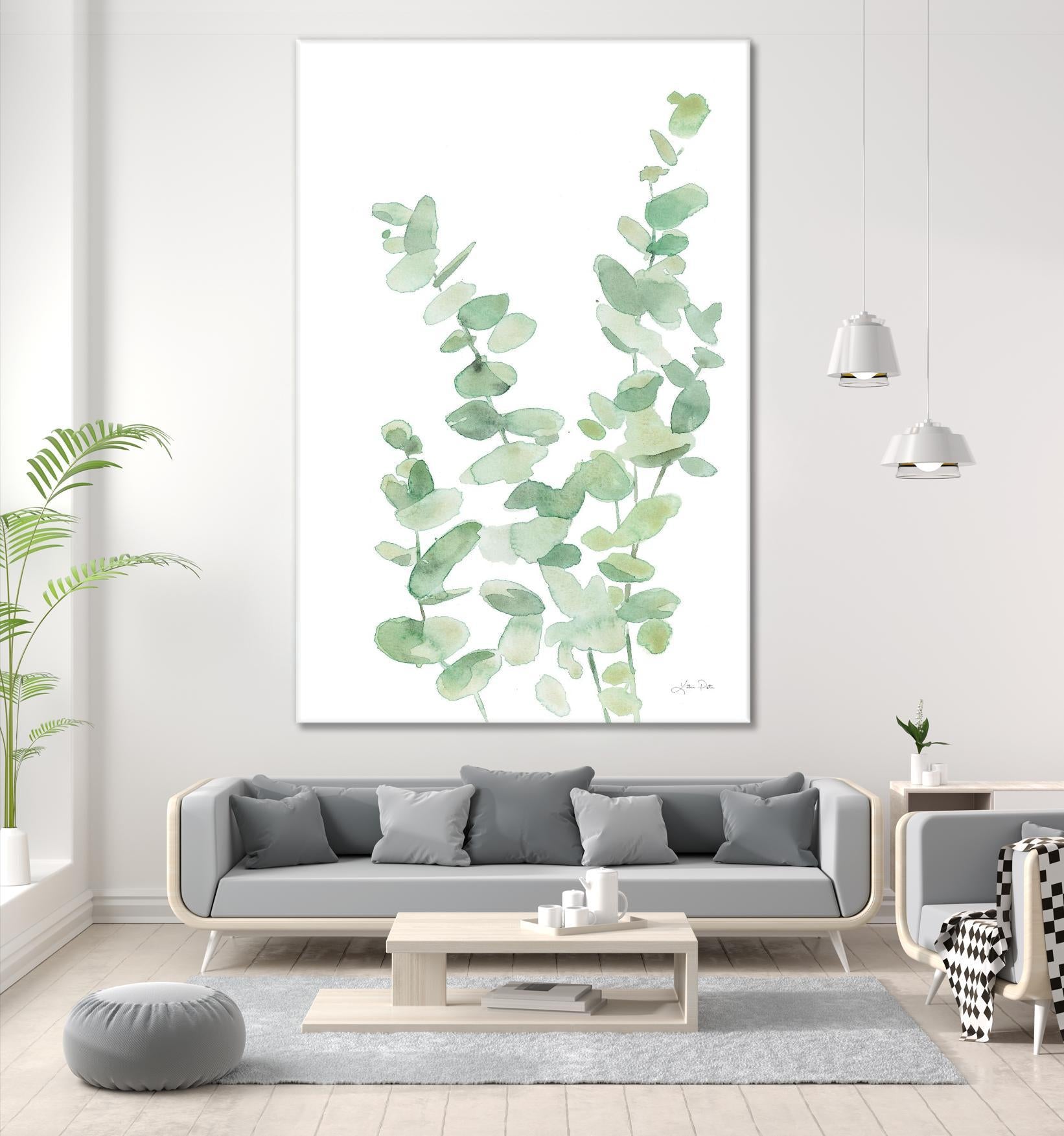 Eucalyptus II by Katrina Pete on GIANT ART - plants & trees eucalyptus