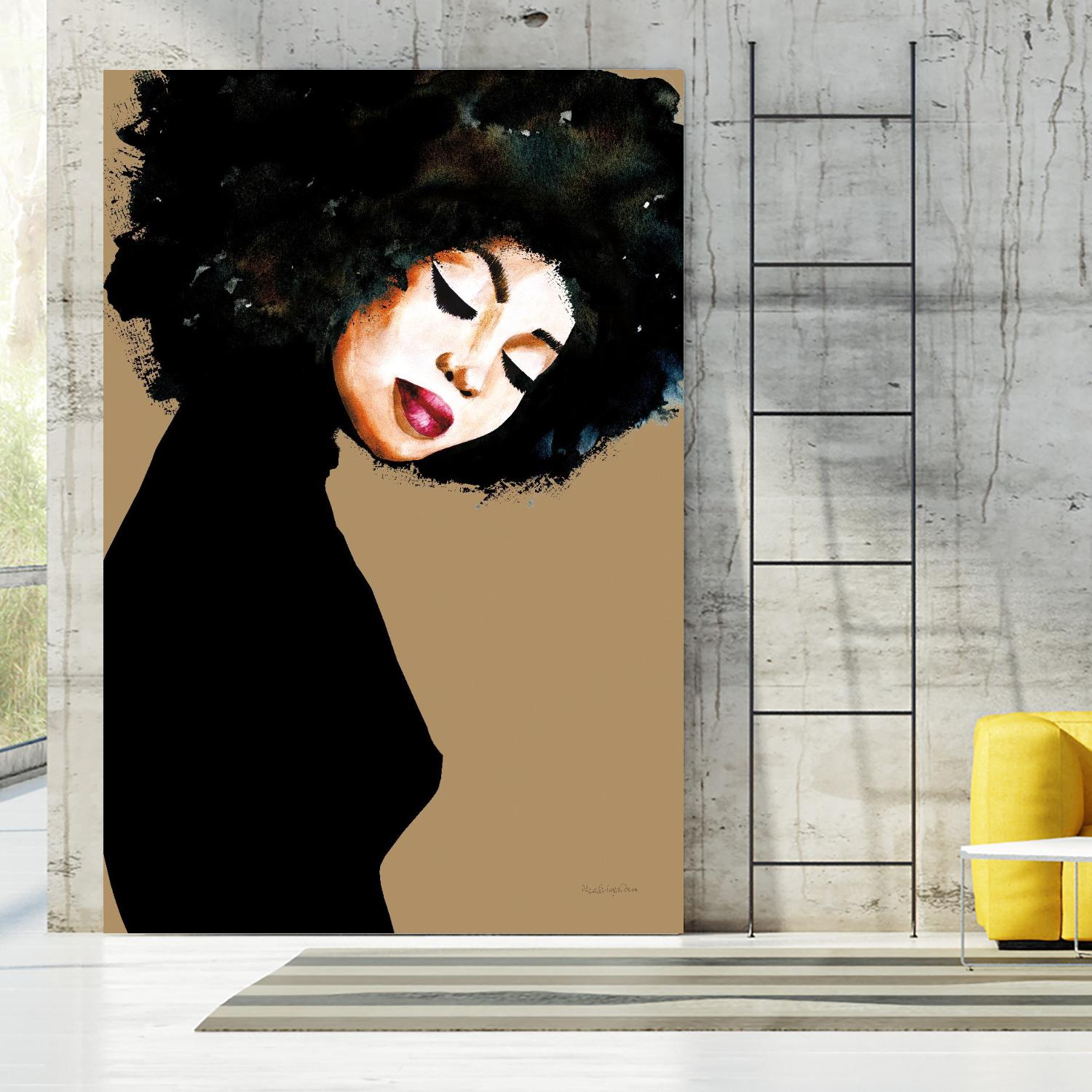 Soul by Mercedes Lopez Charo on GIANT ART - fashion african american woman