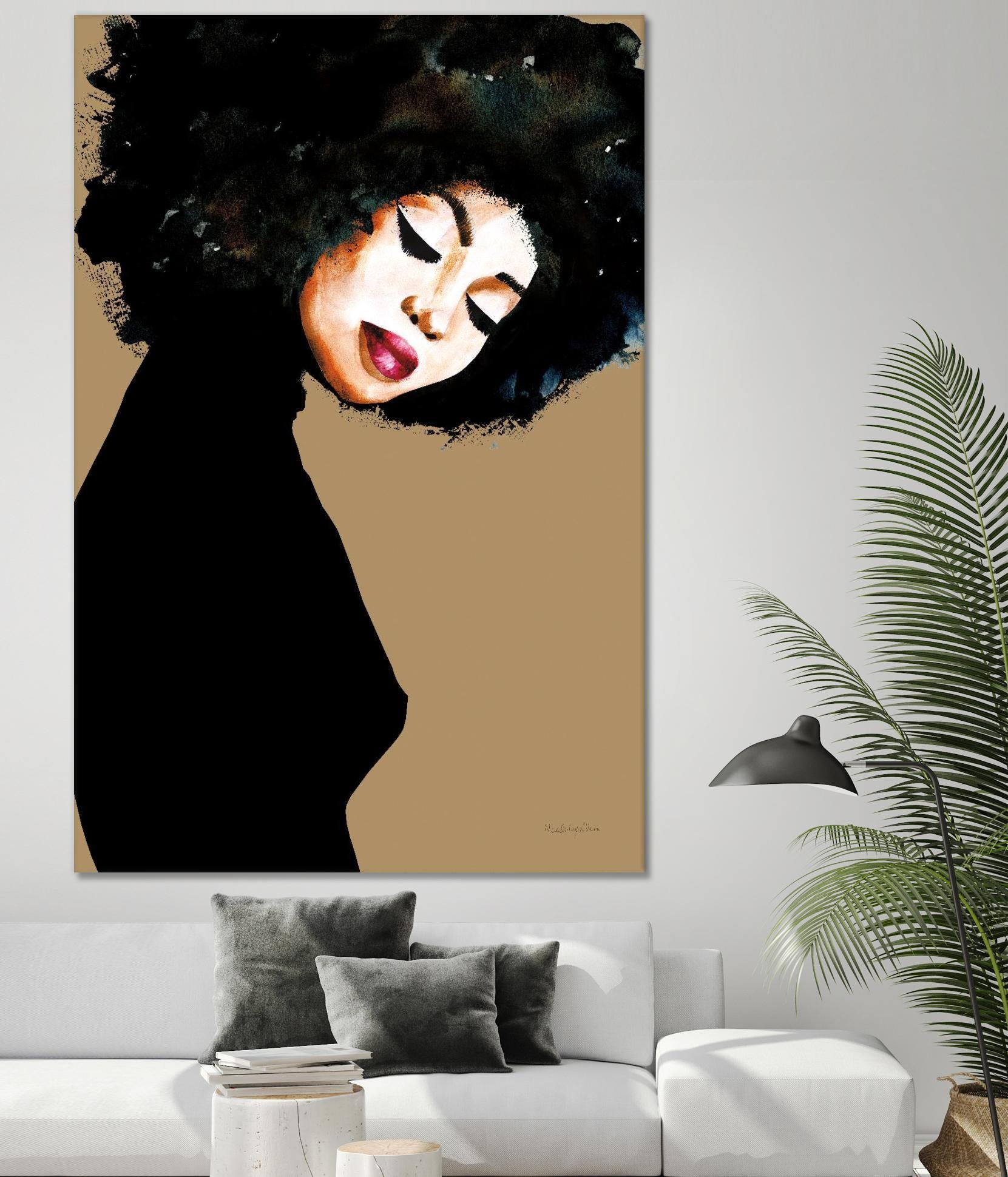 Soul by Mercedes Lopez Charo on GIANT ART - fashion african american woman