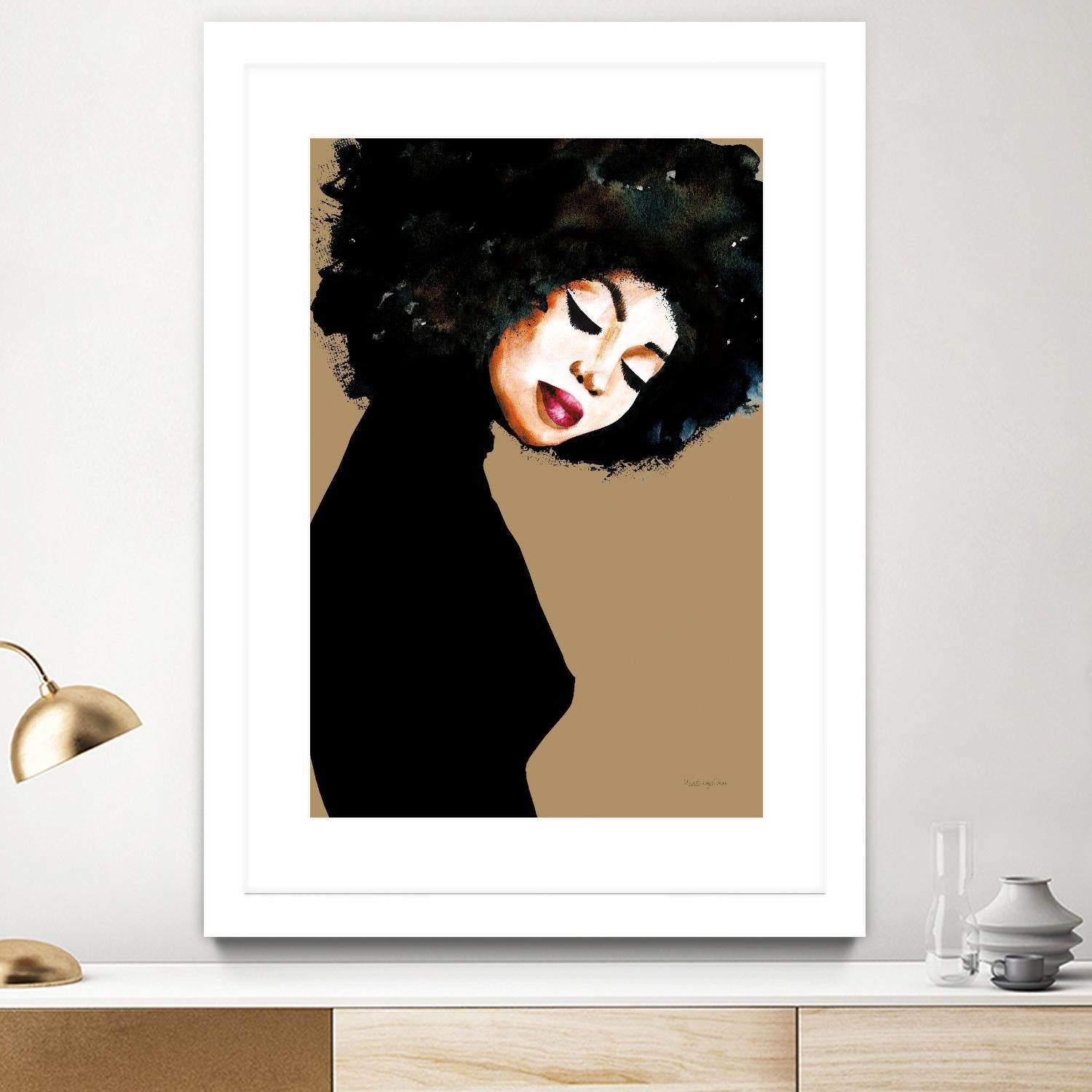 Soul by Mercedes Lopez Charo on GIANT ART - fashion african american woman