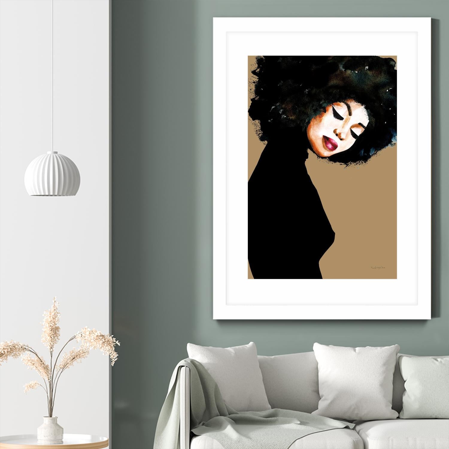 Soul by Mercedes Lopez Charo on GIANT ART - fashion african american woman