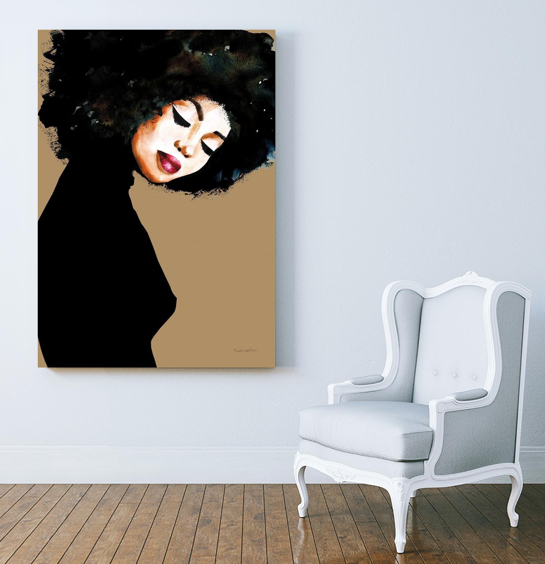 Soul by Mercedes Lopez Charo on GIANT ART - fashion african american woman