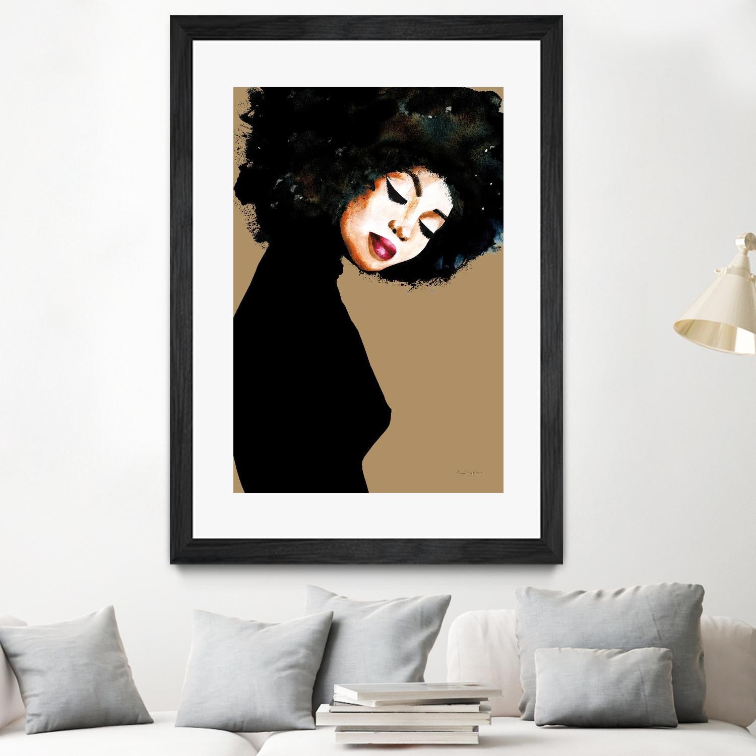 Soul by Mercedes Lopez Charo on GIANT ART - fashion african american woman