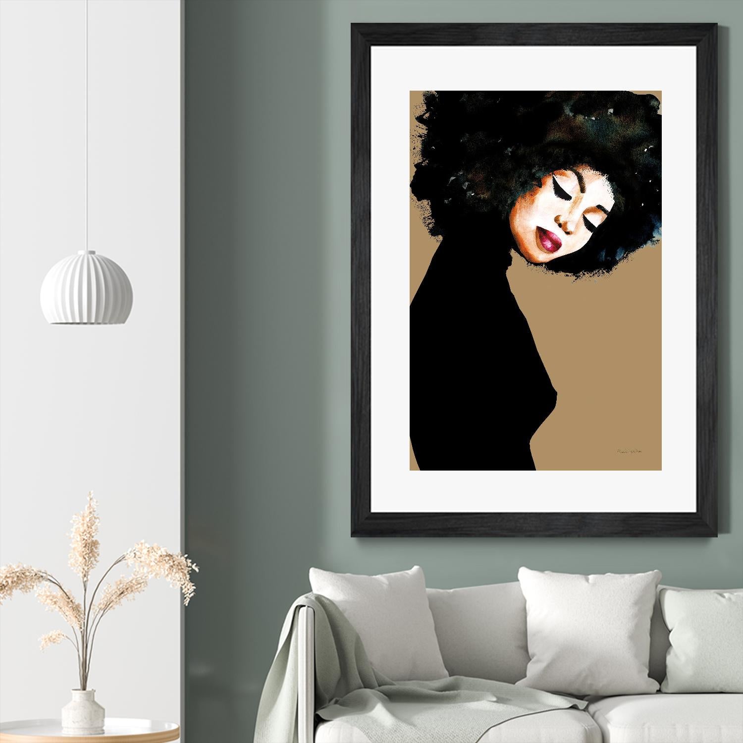 Soul by Mercedes Lopez Charo on GIANT ART - fashion african american woman