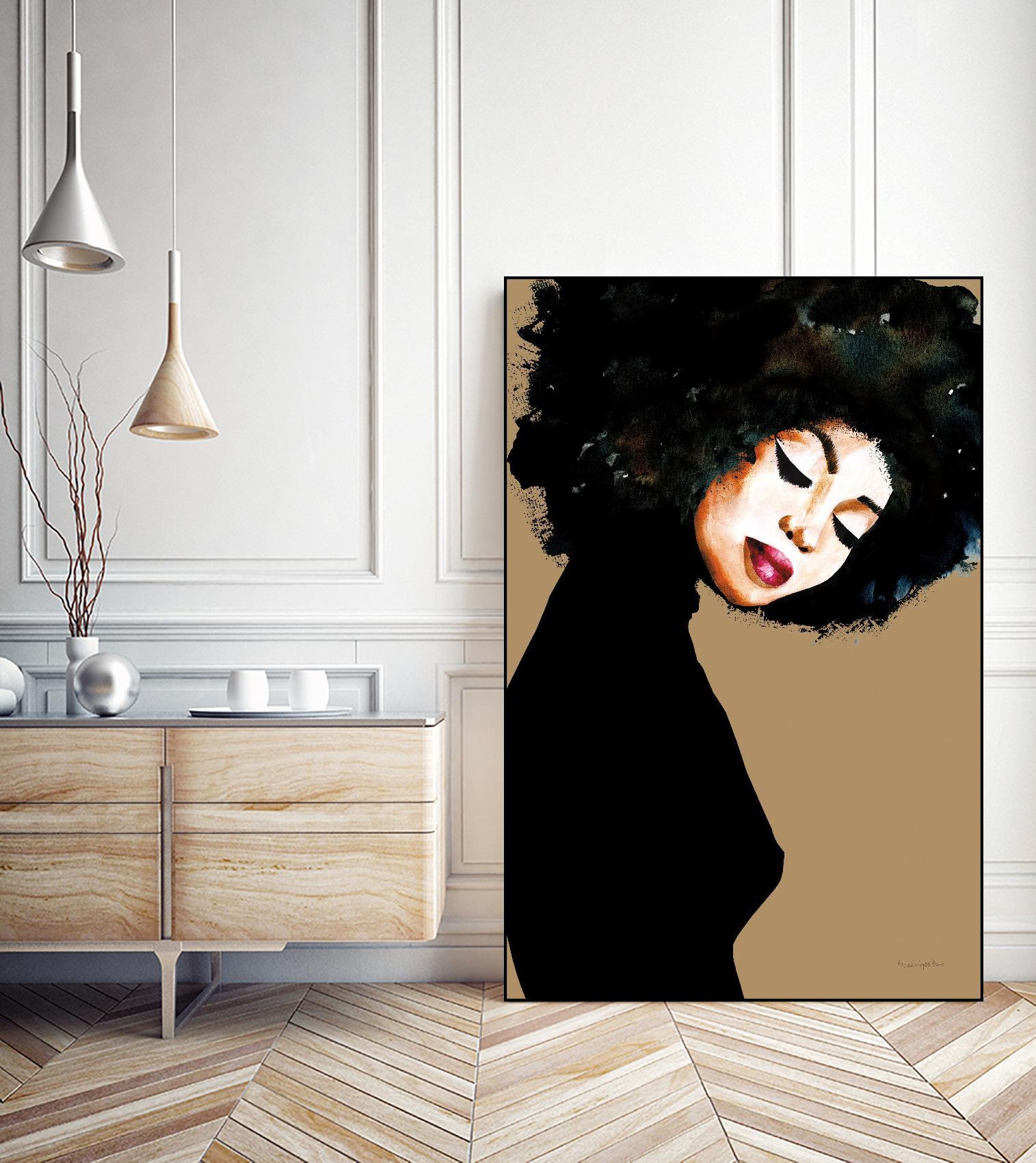 Soul by Mercedes Lopez Charo on GIANT ART - fashion african american woman