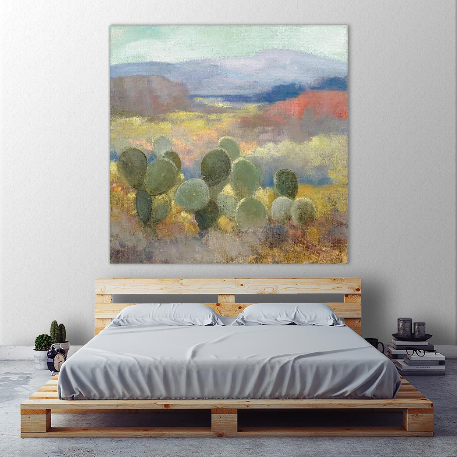 High Desert II by Julia Purinton on GIANT ART - landscape blue