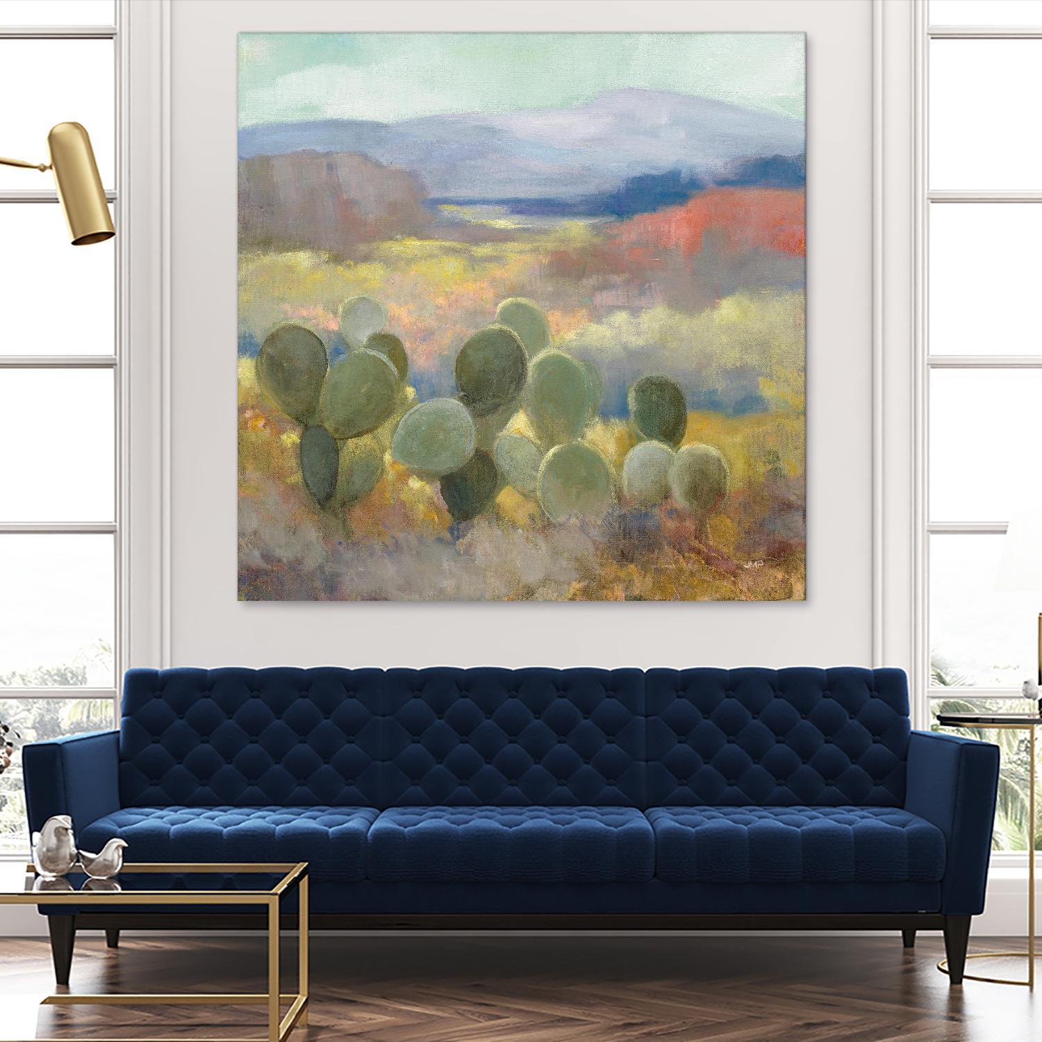 High Desert II by Julia Purinton on GIANT ART - landscape blue