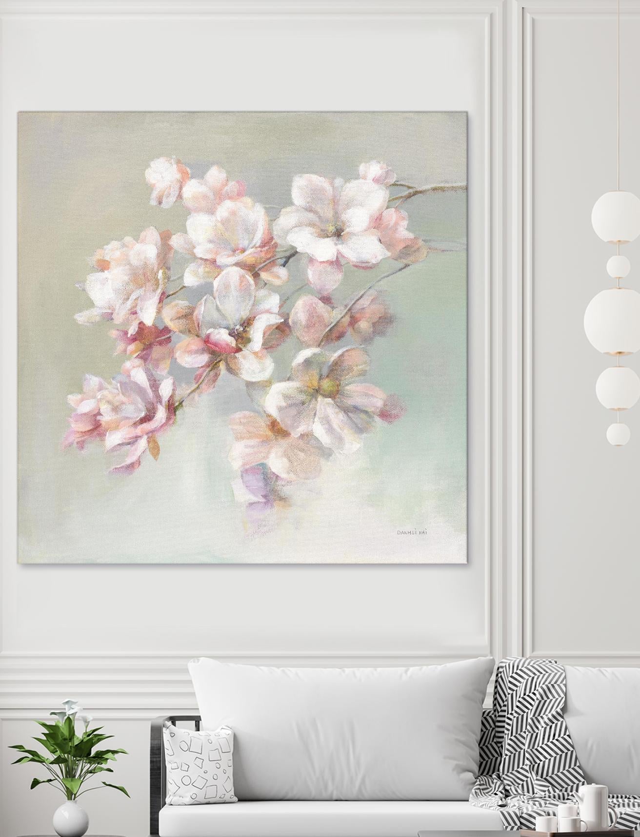 Sugar Magnolia by Danhui Nai on GIANT ART - florals blooms